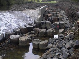 Fischtreppe an der Weil