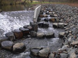 Fischtreppe an der Weil