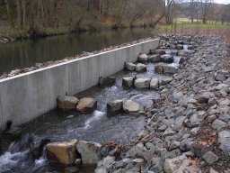 Fischtreppe an der Weil