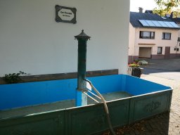 Anstrich Dorfbrunnen 2020