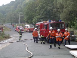Alarmübung am 15.08.2004