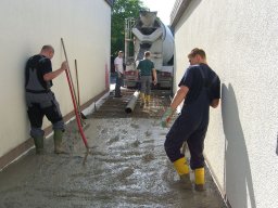 Anbau Umkleide 2010